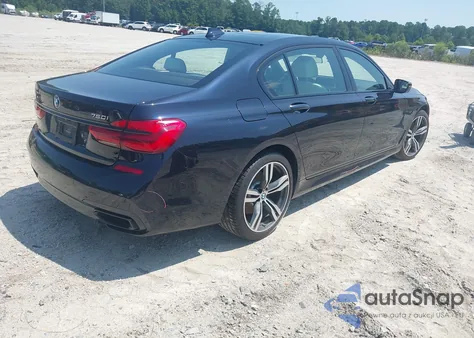 2019 BMW 750I z USA, uszkodzony, nr VIN WBA7F0C51KGM25402